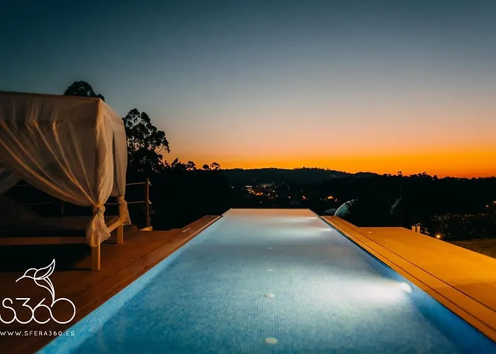 Casa Albarari Boutique Double With Access To Shared Infinity Pool Hotel Sanxenxo