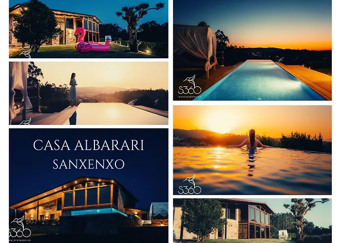 Casa Albarari Boutique Double With Access To Shared Infinity Pool * Sanxenxo