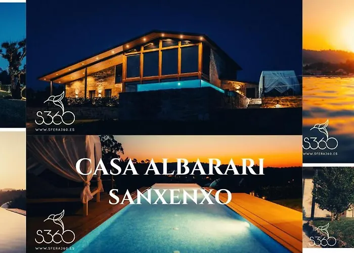 Casa Albarari Boutique Double With Access To Shared Infinity Pool Sanxenxo