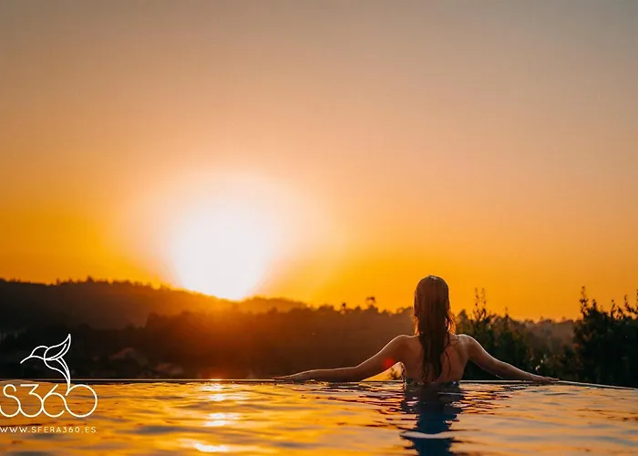 Casa Albarari Boutique Double With Access To Shared Infinity Pool Sanxenxo